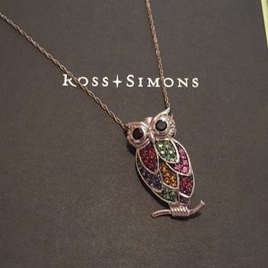 Ross Simon Owl Necklace